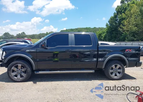 2012 Ford F-150 Fx4 из США, поврежденный, VIN 1FTFW1ET0CFA40419